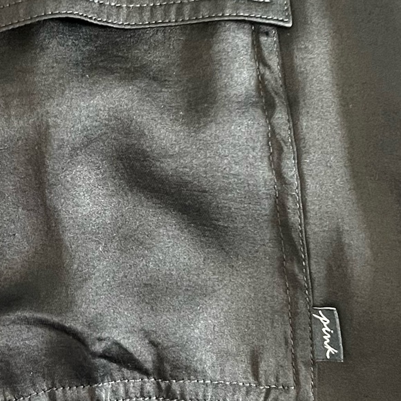 Black Flowy Oversized Cargo Pants - Picture 7 of 10